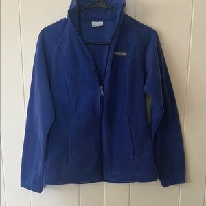 Columbia Royal Blue Zip-Up Fleece XS